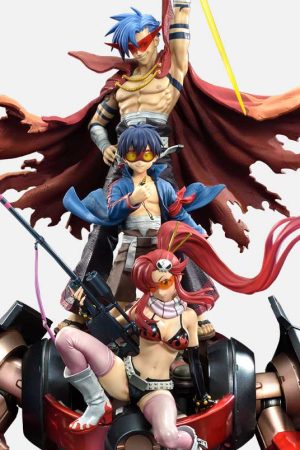 Kamina, Simon & Yoko with Lagann "Our Hearts Pierce the Skies!" - Photo 1 | TopGKStore