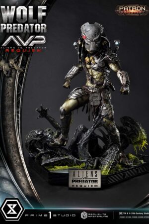Aliens vs. Predator Requiem Wolf Predator 13 Scale Real Elite Masterline Statue – Prime 1 Studio