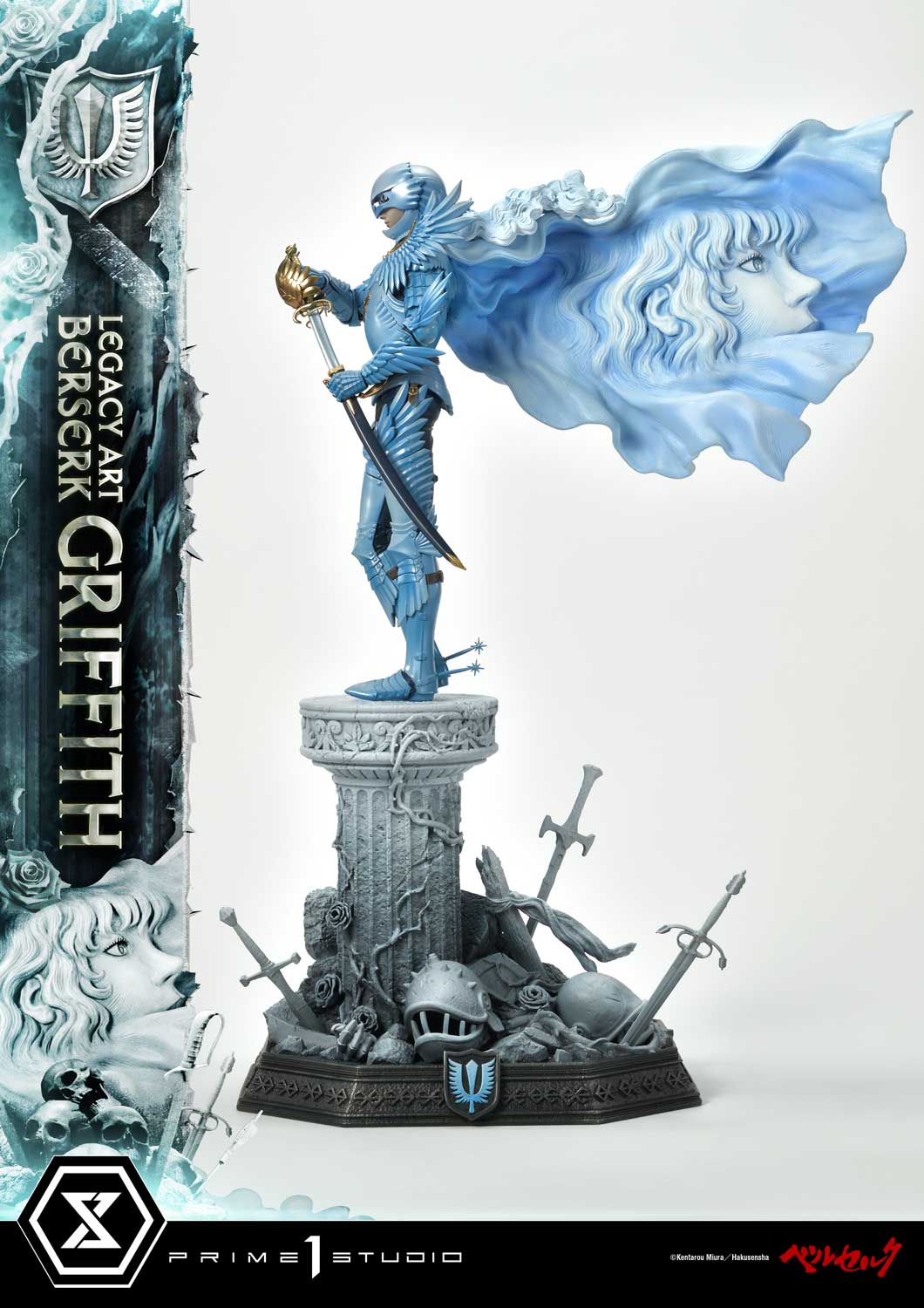 Prime 1 Studio - Legacy Art Kentaro Miura Berserk Guts & Griffith Set LABR-01S LABR-02S (Licensed) - Image 6