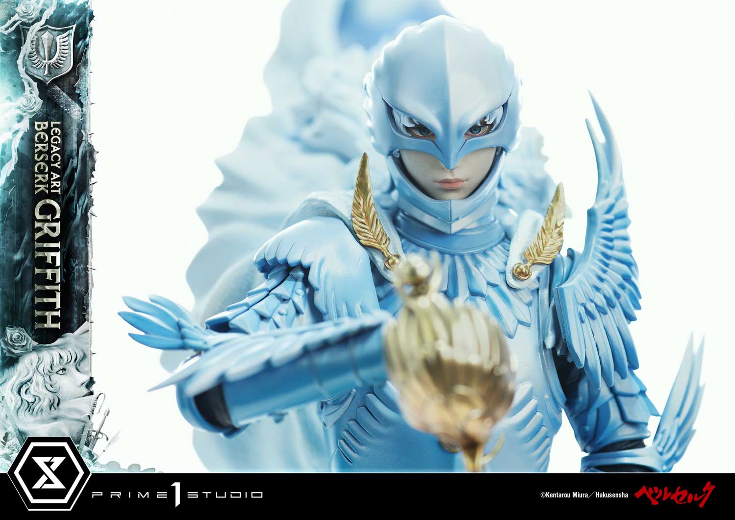 Prime 1 Studio - Legacy Art Kentaro Miura Berserk Guts & Griffith Set LABR-01S LABR-02S (Licensed) - Image 5