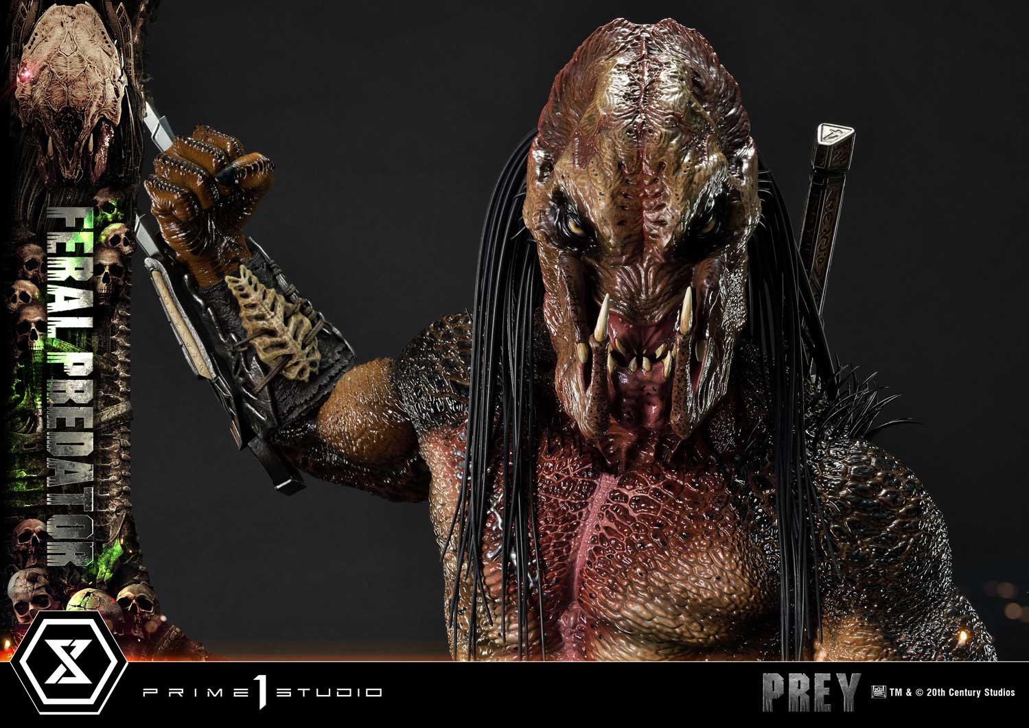 Prey Feral Predator 13 Scale Museum Masterline Statue with Combistick – Prime 1 Studio