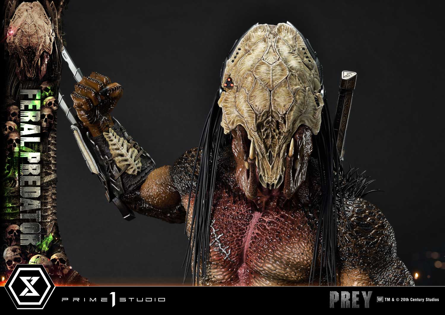 Prey Feral Predator 13 Scale Museum Masterline Statue with Combistick – Prime 1 Studio
