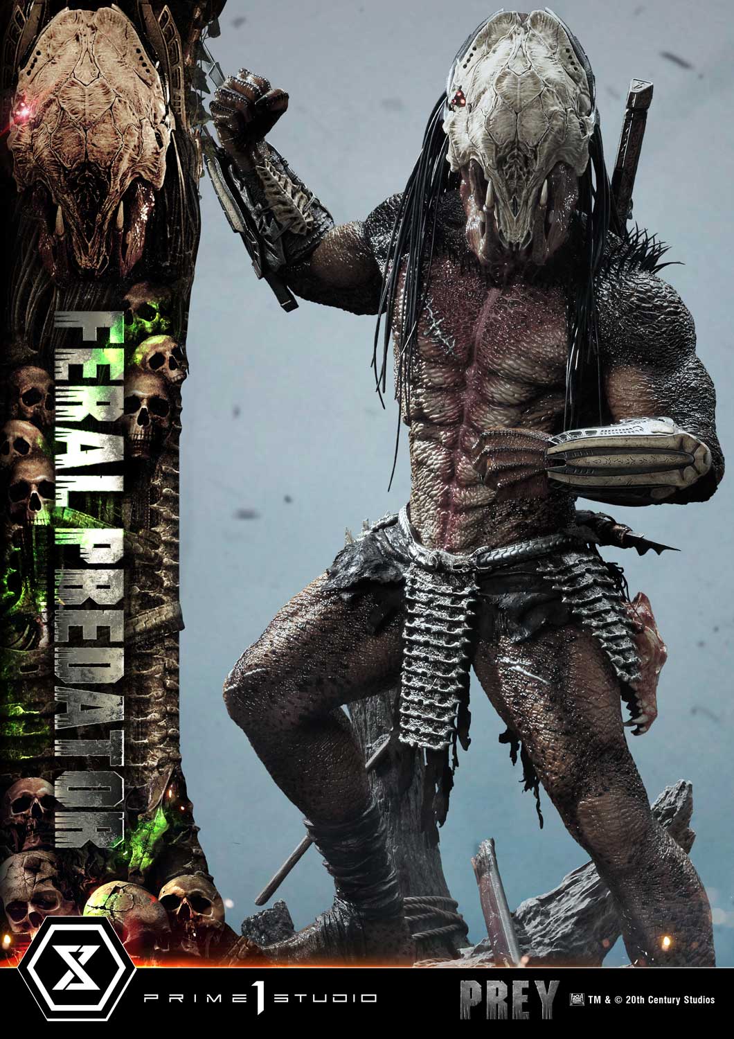 Prey Feral Predator 13 Scale Museum Masterline Statue with Combistick – Prime 1 Studio