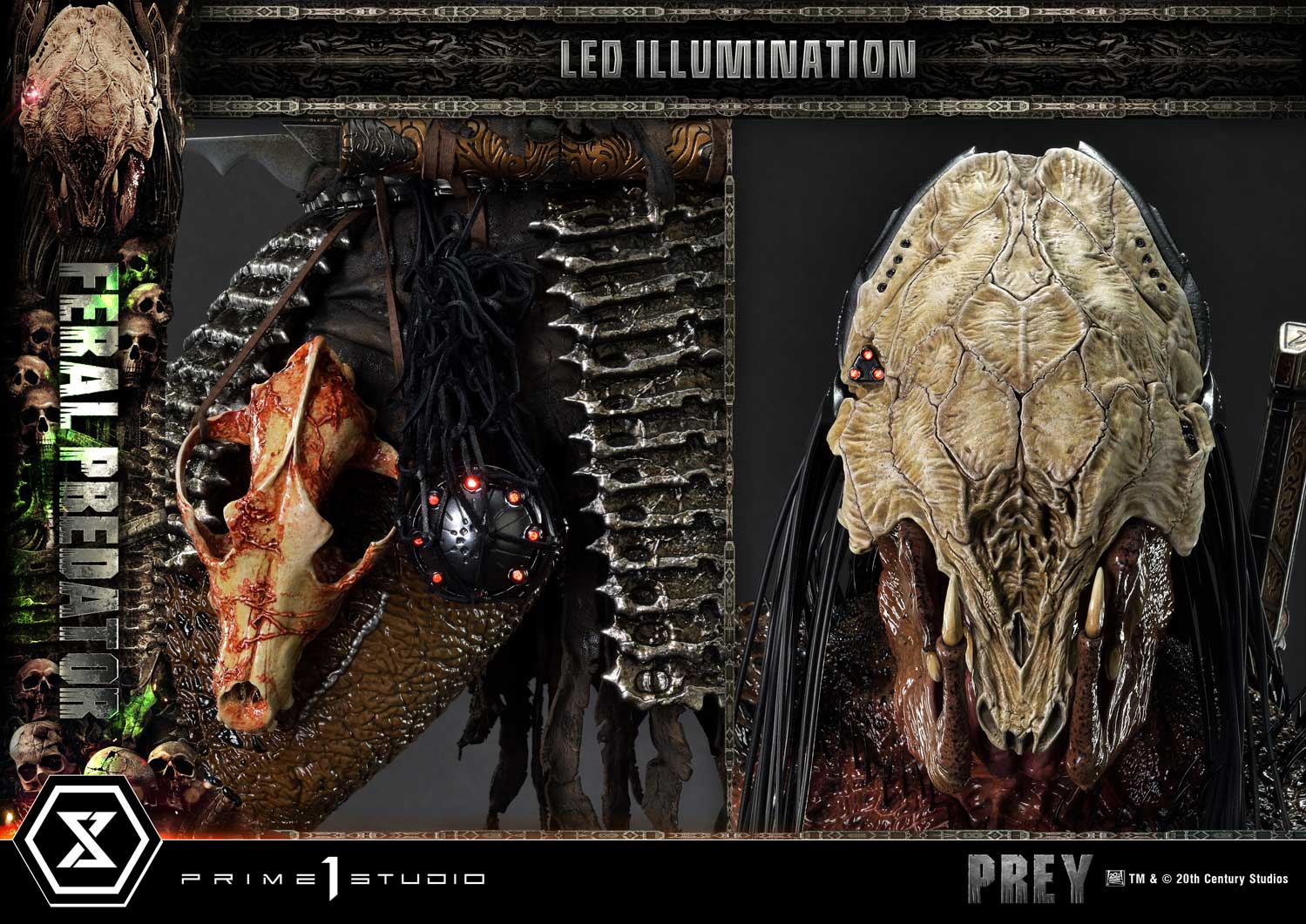 Prey Feral Predator 13 Scale Museum Masterline Statue with Combistick – Prime 1 Studio