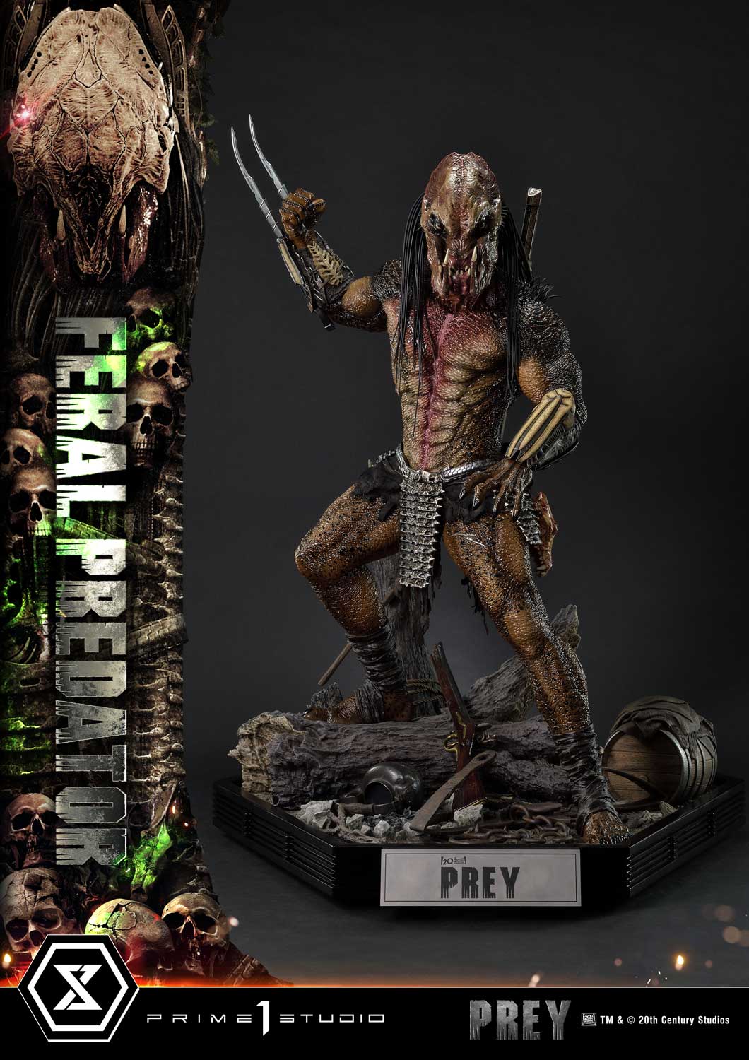 Prey Feral Predator 13 Scale Museum Masterline Statue with Combistick – Prime 1 Studio
