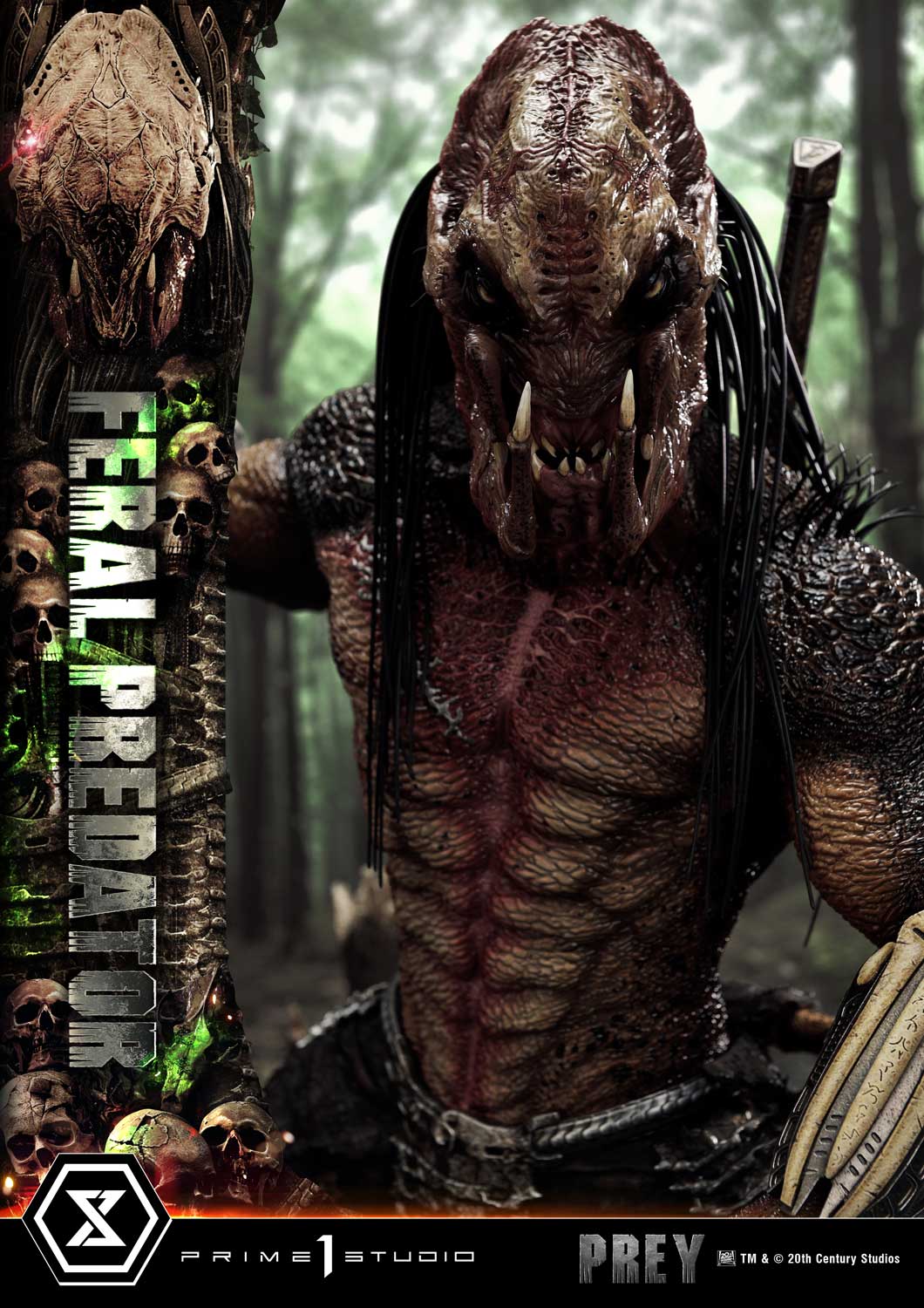 Prey Feral Predator 13 Scale Museum Masterline Statue with Combistick – Prime 1 Studio