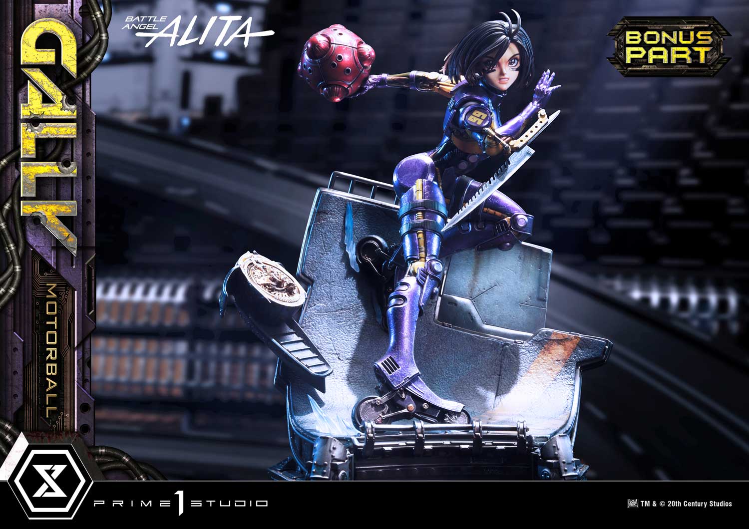 Prime 1 Studio - Battle Angel Alita Alita 1/4 Scale Statue