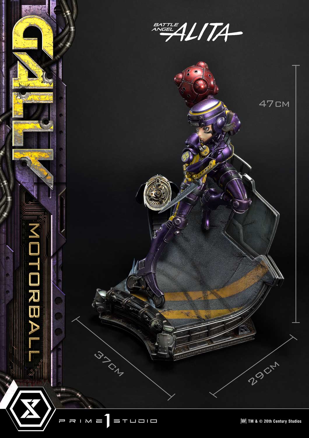 Prime 1 Studio - Battle Angel Alita Alita 1/4 Scale Statue
