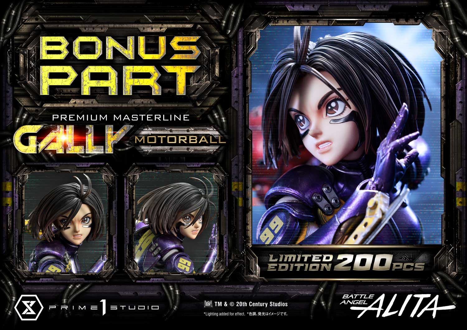 Prime 1 Studio - Battle Angel Alita Alita 1/4 Scale Statue