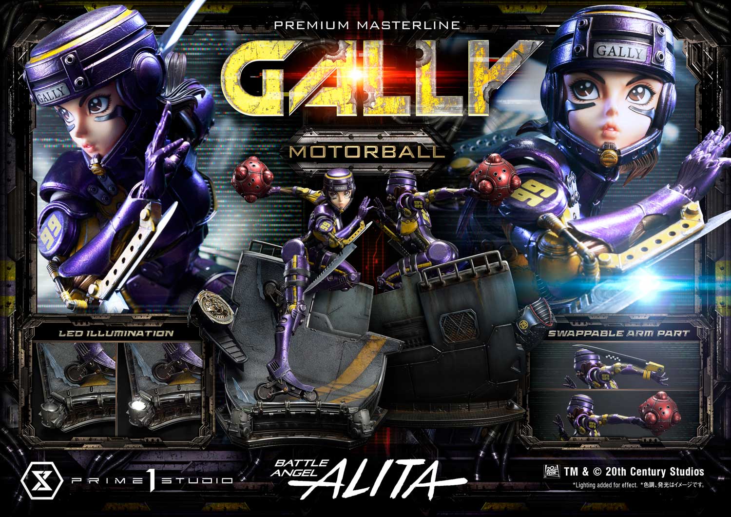 Prime 1 Studio - Battle Angel Alita Alita 1/4 Scale Statue