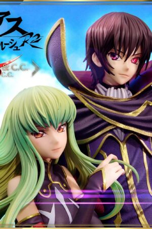 Prime 1 Studio - Code Geass Lelouch of the Rebellion Lelouch Lamperouge & C.C. 16 Scale Statue Limited Edition