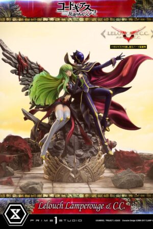 Prime 1 Studio - Code Geass Lelouch of the Rebellion Lelouch Lamperouge & C.C. 16 Scale Statue Limited Edition