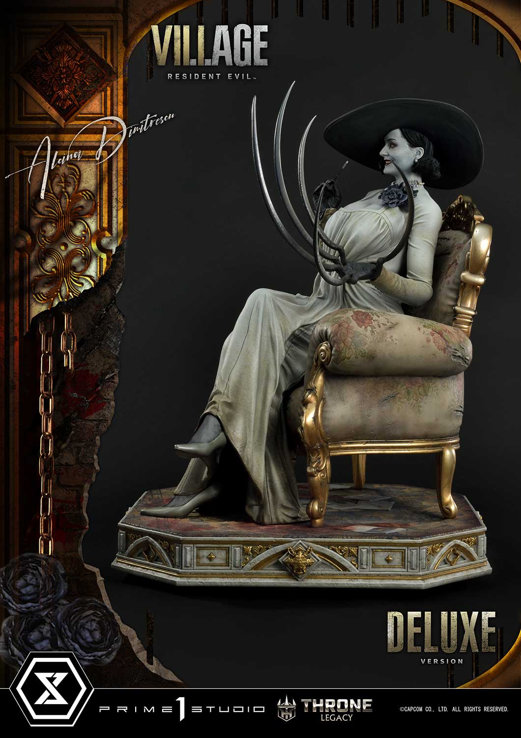 Prime 1 Studio - Resident Evil Village Alcina Dimitrescu 1/4 Scale Statue