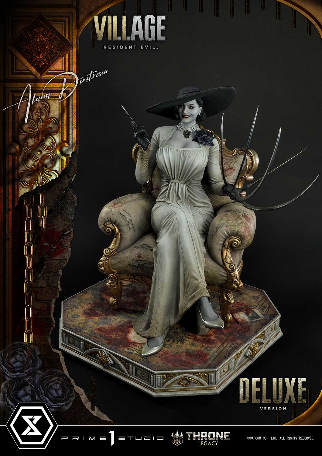 Prime 1 Studio - Resident Evil Village Alcina Dimitrescu 1/4 Scale Statue