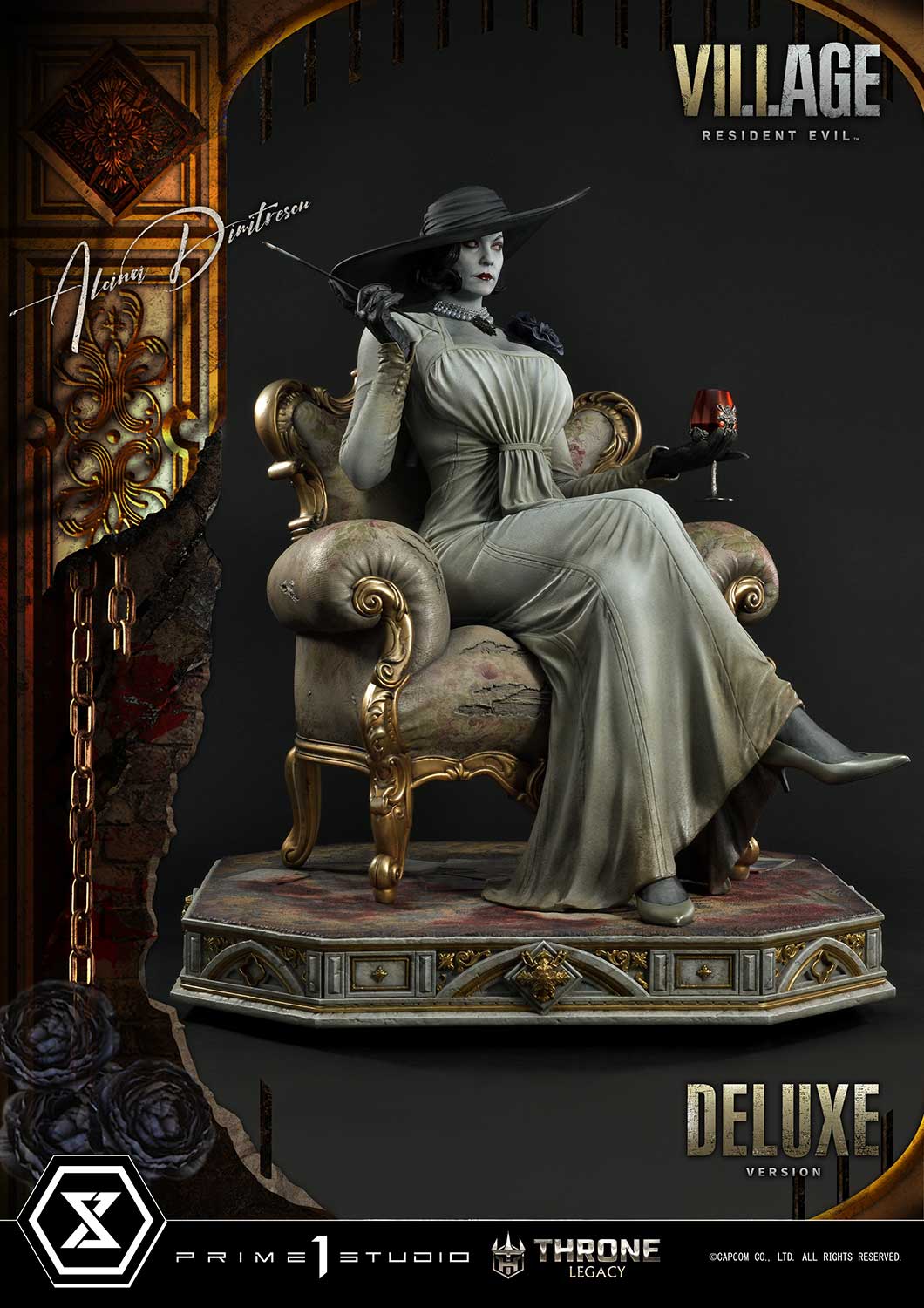 Prime 1 Studio - Resident Evil Village Alcina Dimitrescu 1/4 Scale Statue