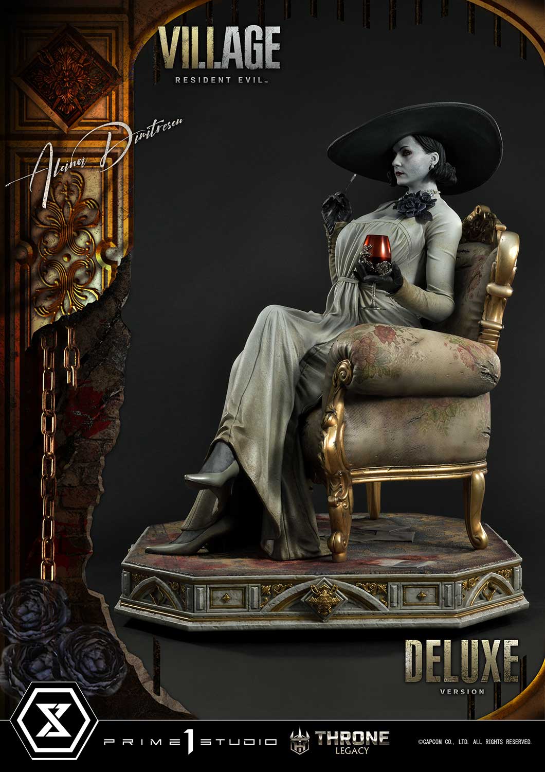 Prime 1 Studio - Resident Evil Village Alcina Dimitrescu 1/4 Scale Statue