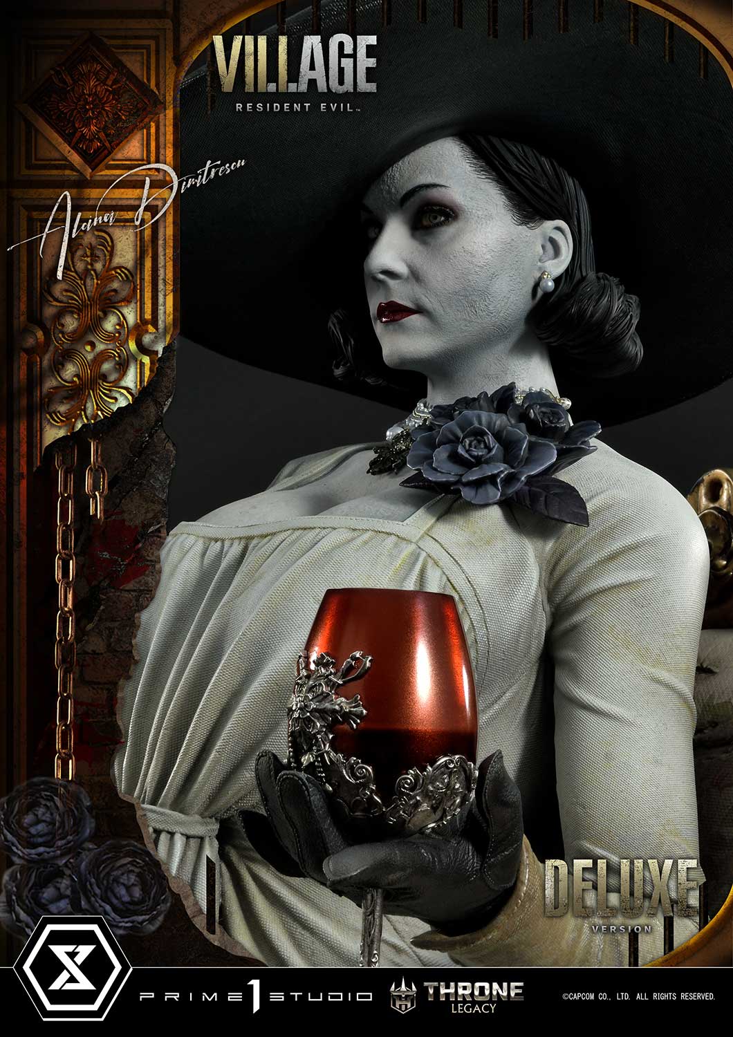 Prime 1 Studio - Resident Evil Village Alcina Dimitrescu 1/4 Scale Statue