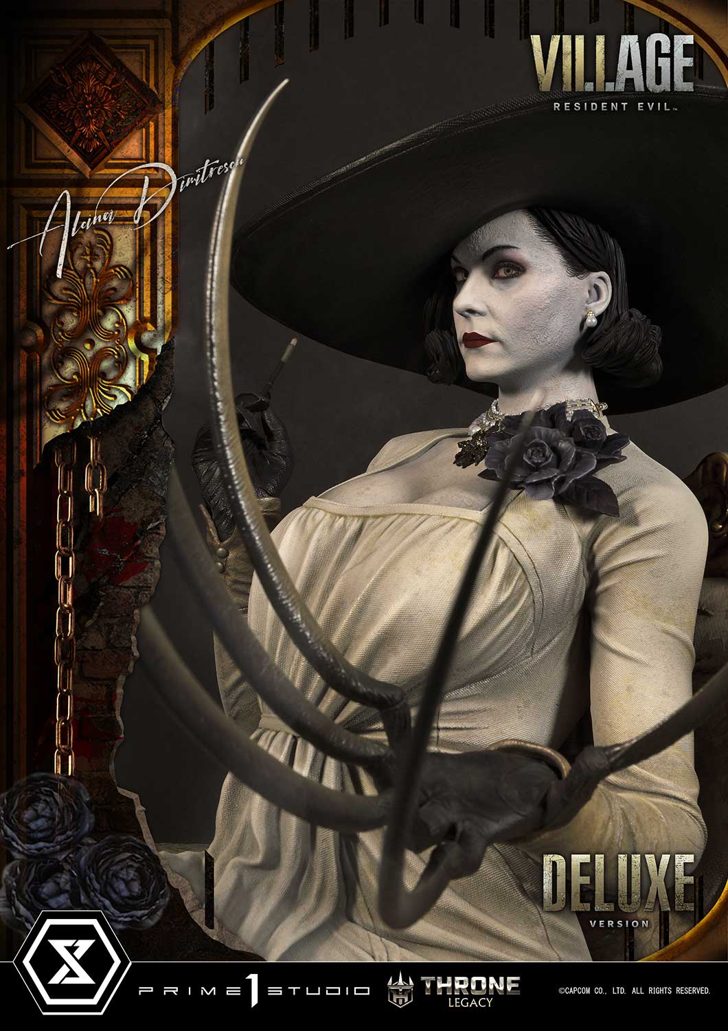 Prime 1 Studio - Resident Evil Village Alcina Dimitrescu 1/4 Scale Statue