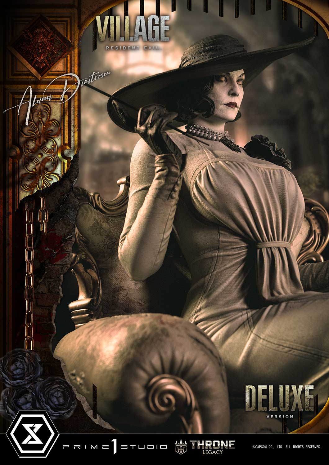 Prime 1 Studio - Resident Evil Village Alcina Dimitrescu 1/4 Scale Statue