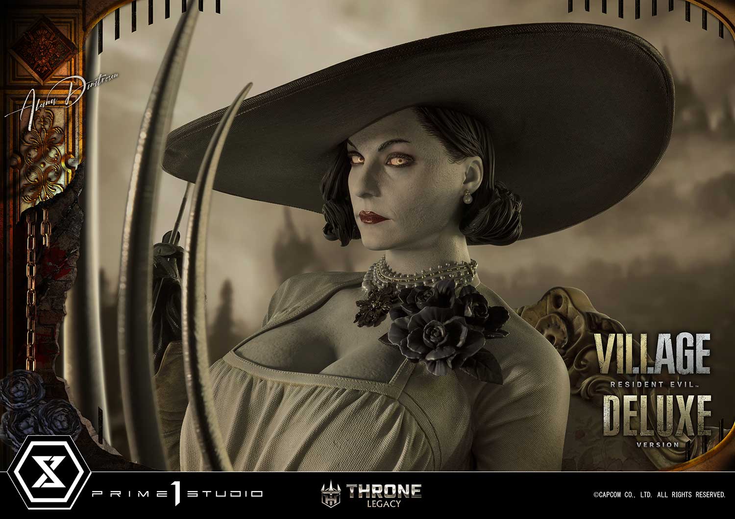 Prime 1 Studio - Resident Evil Village Alcina Dimitrescu 1/4 Scale Statue