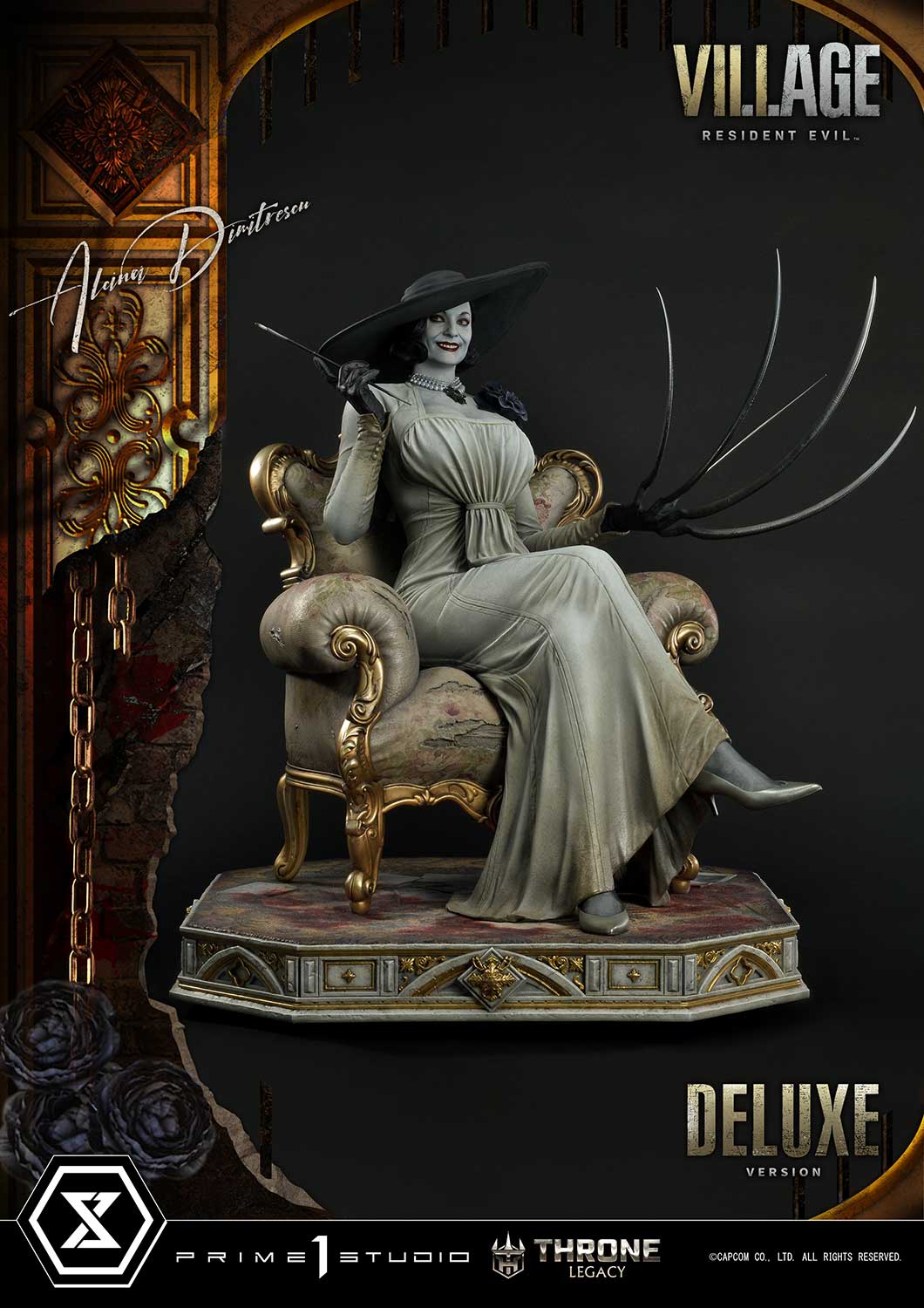 Prime 1 Studio - Resident Evil Village Alcina Dimitrescu 1/4 Scale Statue