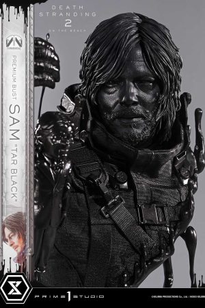 Prime 1 Studio - Premium Bust DEATH STRANDING 2: ON THE BEACH SAM "TAR BLACK" Statue PBDS2-01 (Licensed) - Photo 4 | TopGKSto