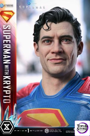 Prime 1 Studio - Real Elite Masterline Superman (2025 Film) Superman with Krypto REMDC-02 REMDC-02S (Licensed) - Photo 27 | T