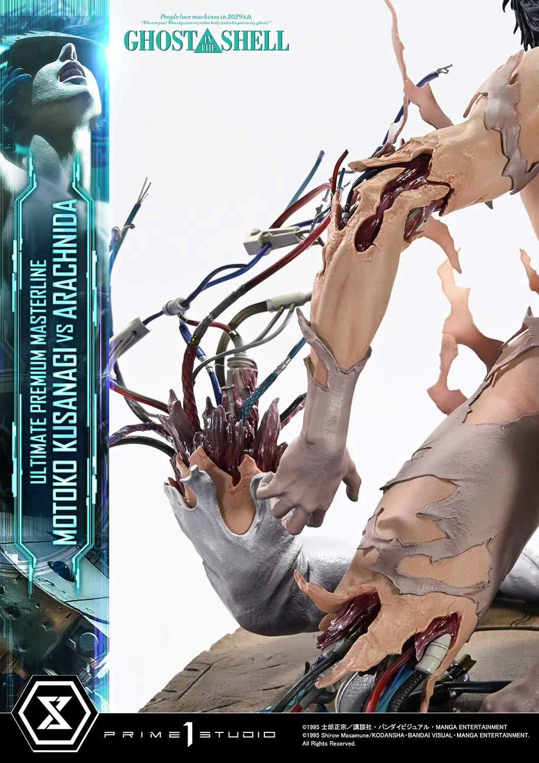 Prime 1 Studio - Ghost in the Shell Motoko Kusanagi VS Arachnida (Licensed) UPMGITS-02 UPMGITS-02S UPMGITS-03 - Image 3