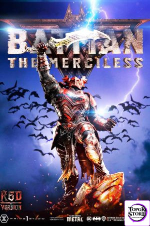 The Merciless Red Version Dark Nights: Metal (Comics) 1/3 Scale GK Statue - Prime 1 Studio - Photo 2 | TopGKStore