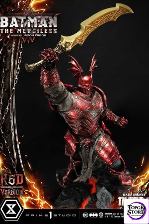 The Merciless Red Version Dark Nights: Metal (Comics) 1/3 Scale GK Statue - Prime 1 Studio - Photo 4 | TopGKStore