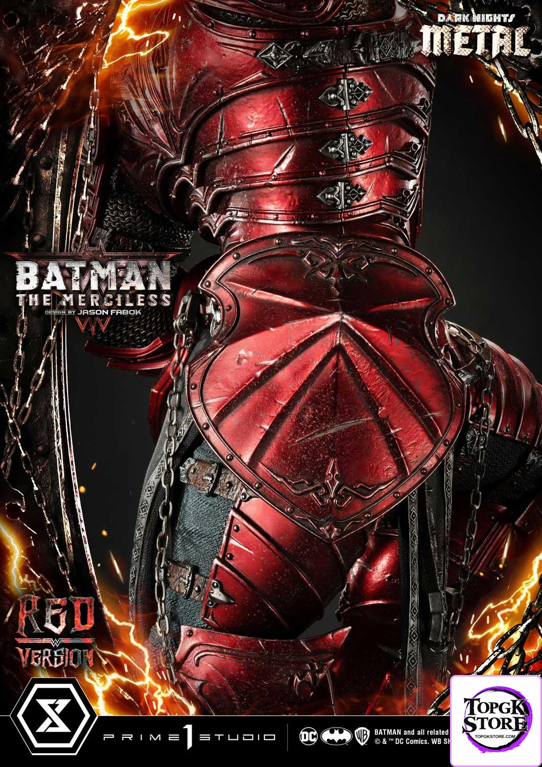 The Merciless Red Version Dark Nights: Metal (Comics) 1/3 Scale GK Statue - Prime 1 Studio - Photo 30 | TopGKStore