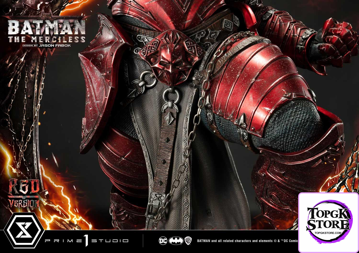 The Merciless Red Version Dark Nights: Metal (Comics) 1/3 Scale GK Statue - Prime 1 Studio - Photo 43 | TopGKStore