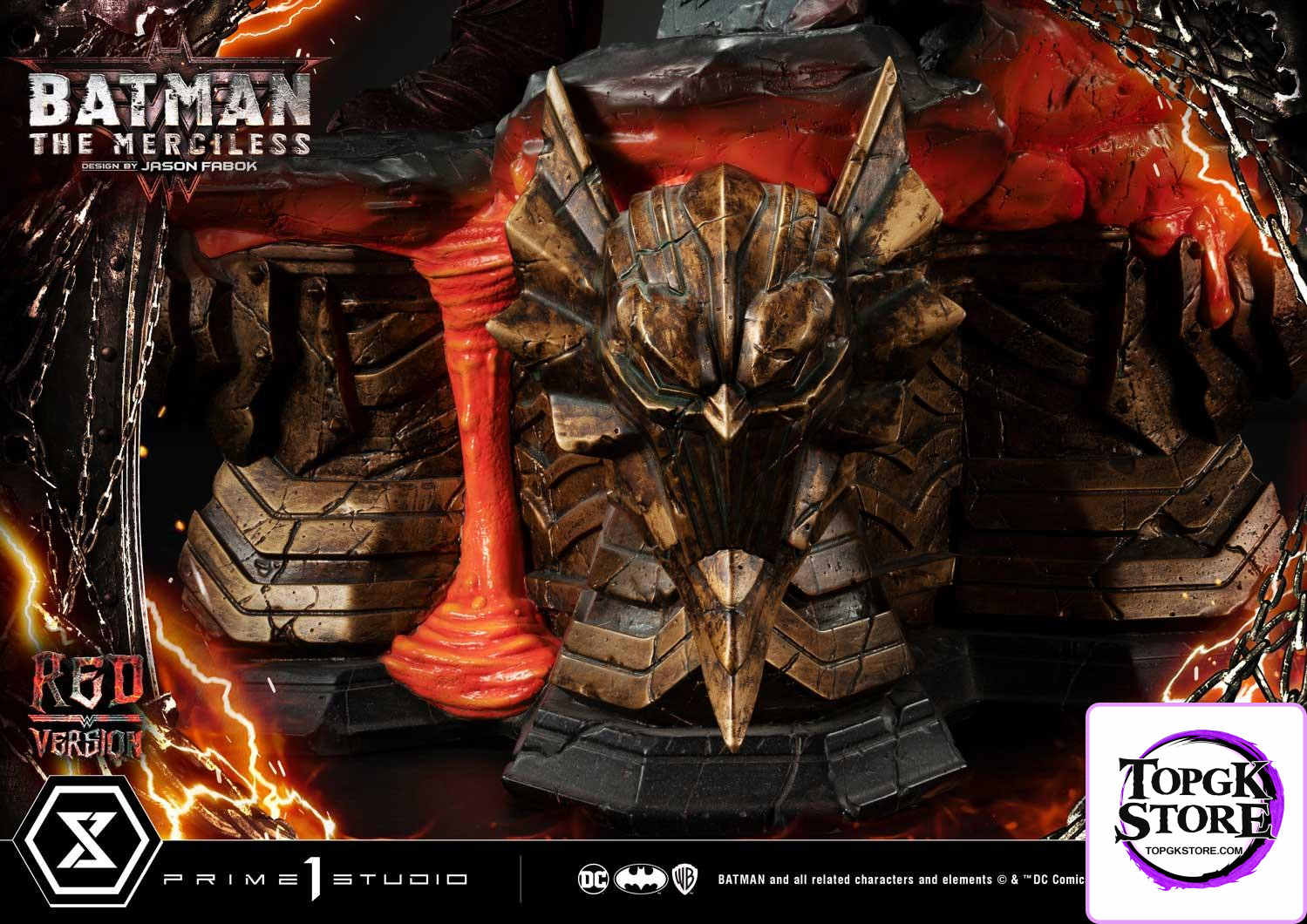 The Merciless Red Version Dark Nights: Metal (Comics) 1/3 Scale GK Statue - Prime 1 Studio - Photo 49 | TopGKStore