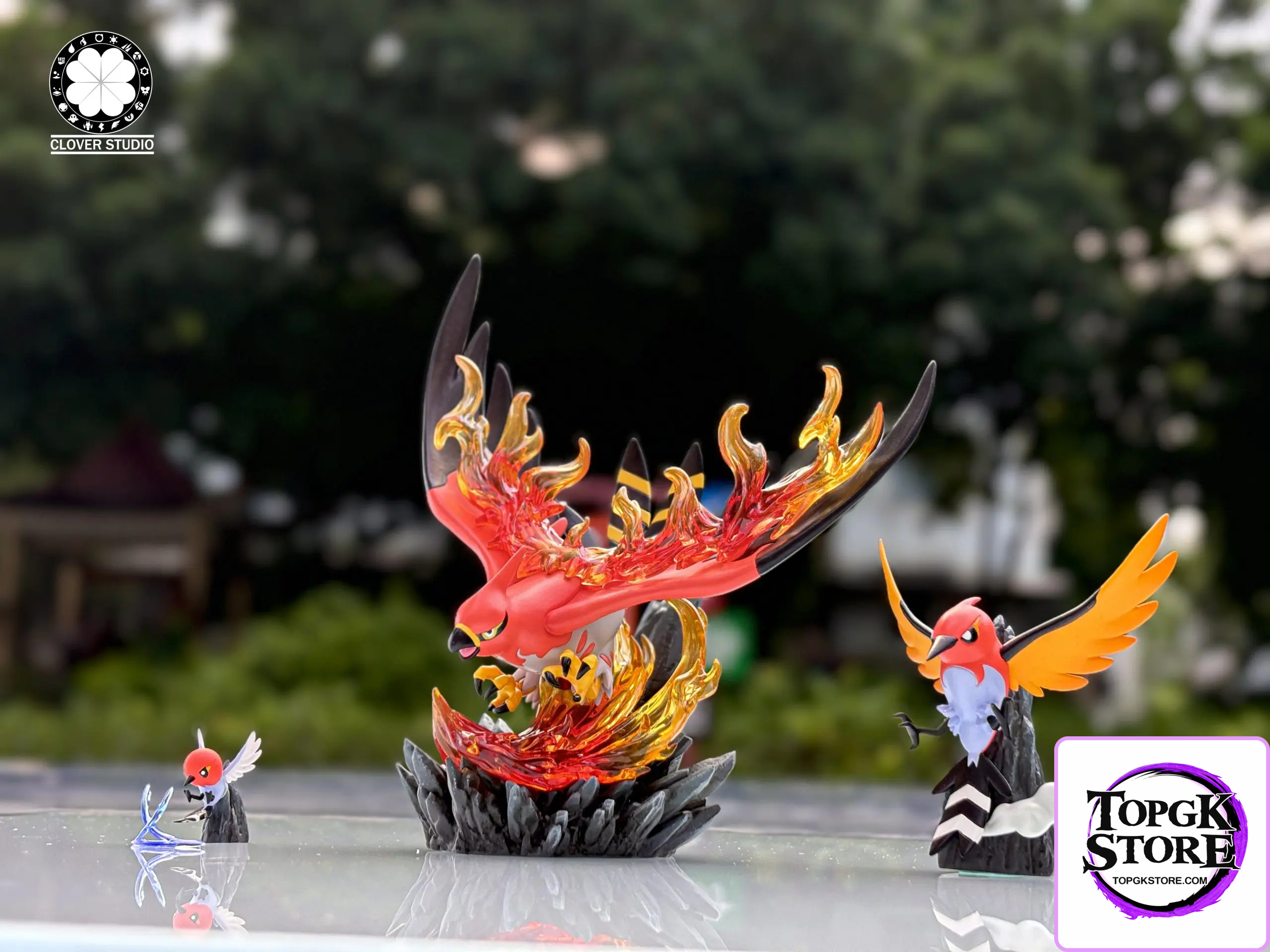 CLOVER Studio – Pokémon Series Talonflame Evolution Set - TopGKStore