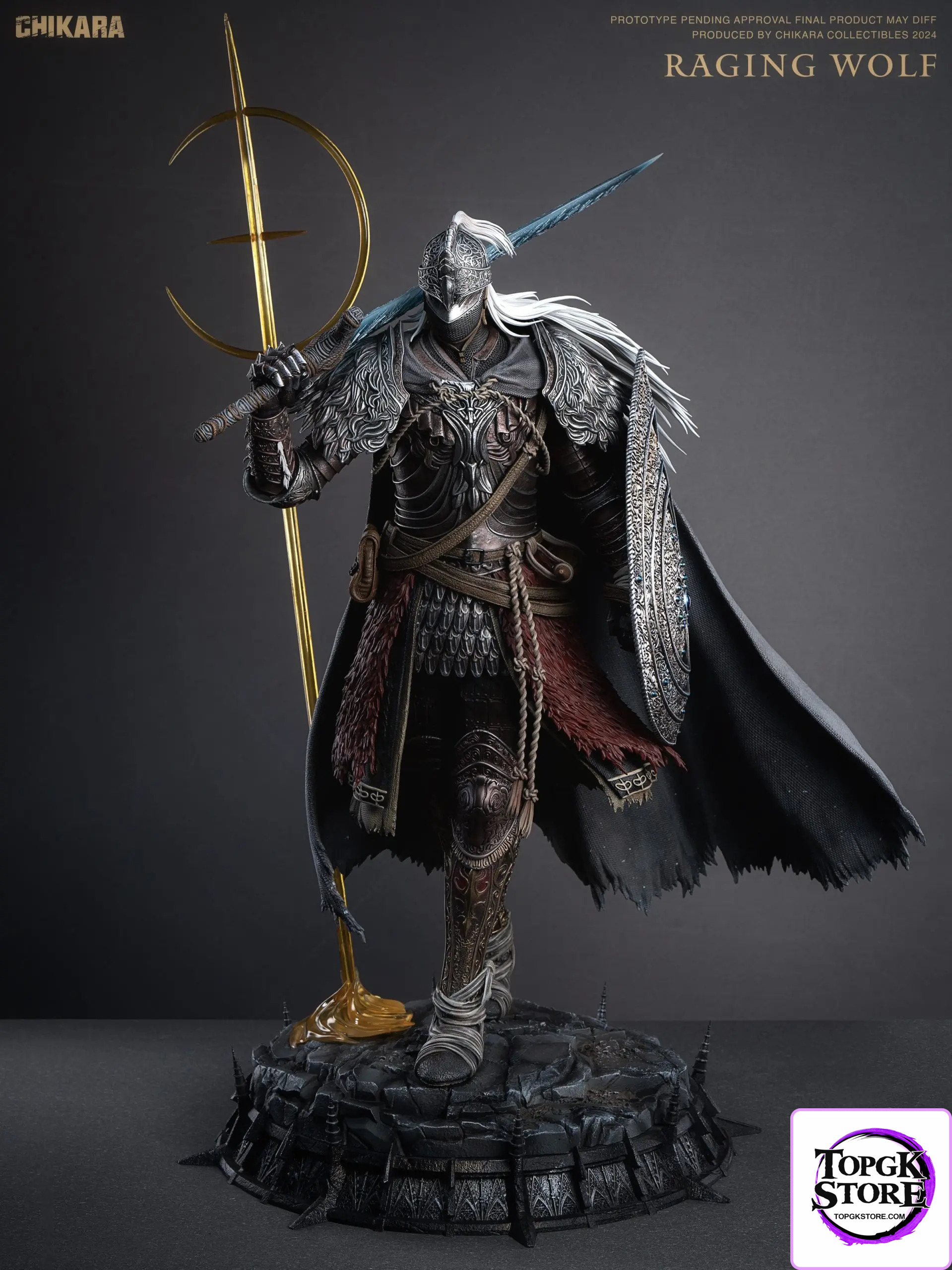 Raingwolf CHIKARA Studio – Elden Ring Vargram the Raging Wolf - TopGKStore