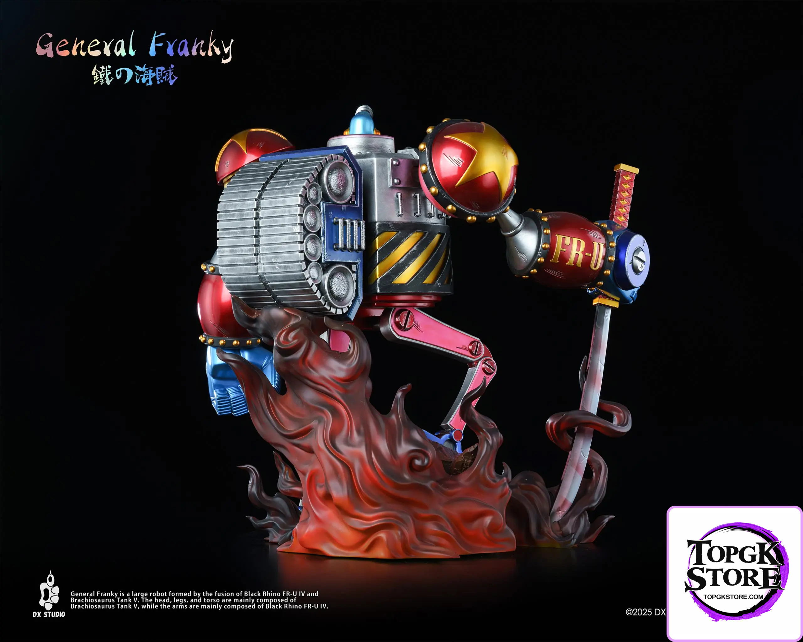 DX Studio – One Piece General Franky 2.0 - TopGKStore