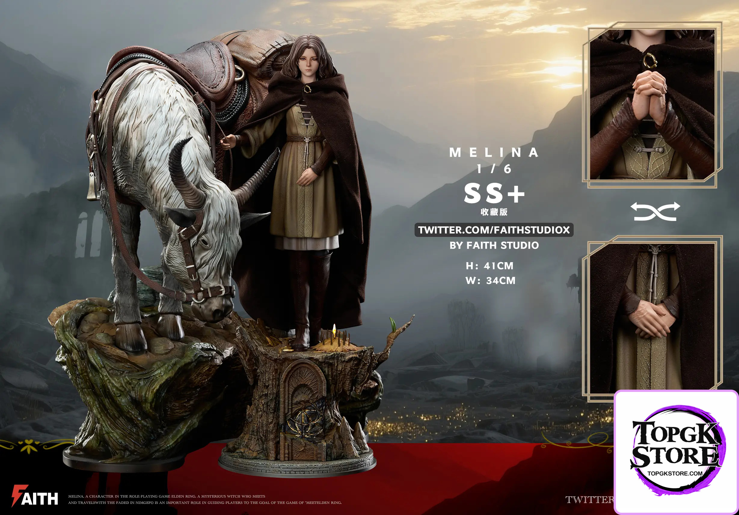 Faith Studio – Elden Ring 1/6 Souls Series N001 Melina - TopGKStore
