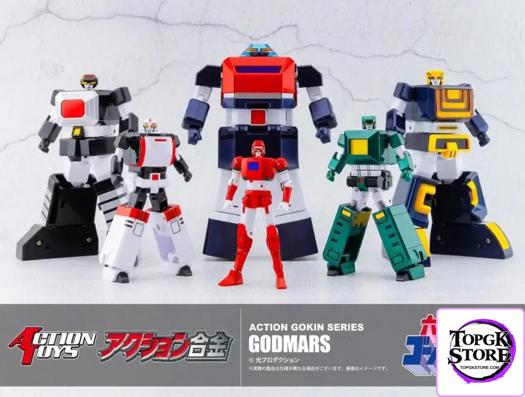 Action Toys – Original Six Gods Combined Thunder King Alloy Finished Model (Licensed) - Photo 5 | TopGKStore