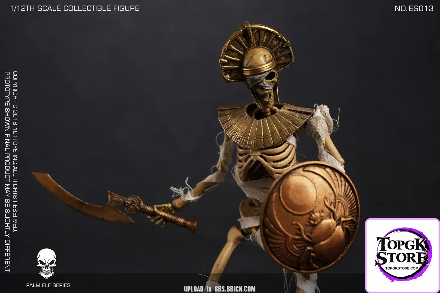 101Toys – Original PALM ELF SERIES- Skeleton Egyptian Mummy (Licensed) - Photo 4 | TopGKStore