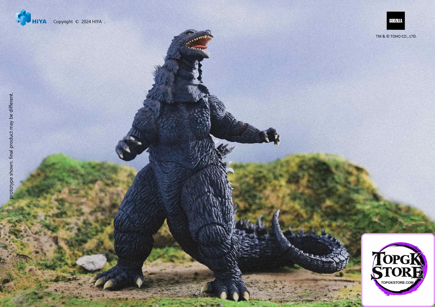 HIYA Toys – Godzilla 18CM Godzilla vs. Mechagodzilla EBG0285 (Licensed) - Photo 1 | TopGKStore