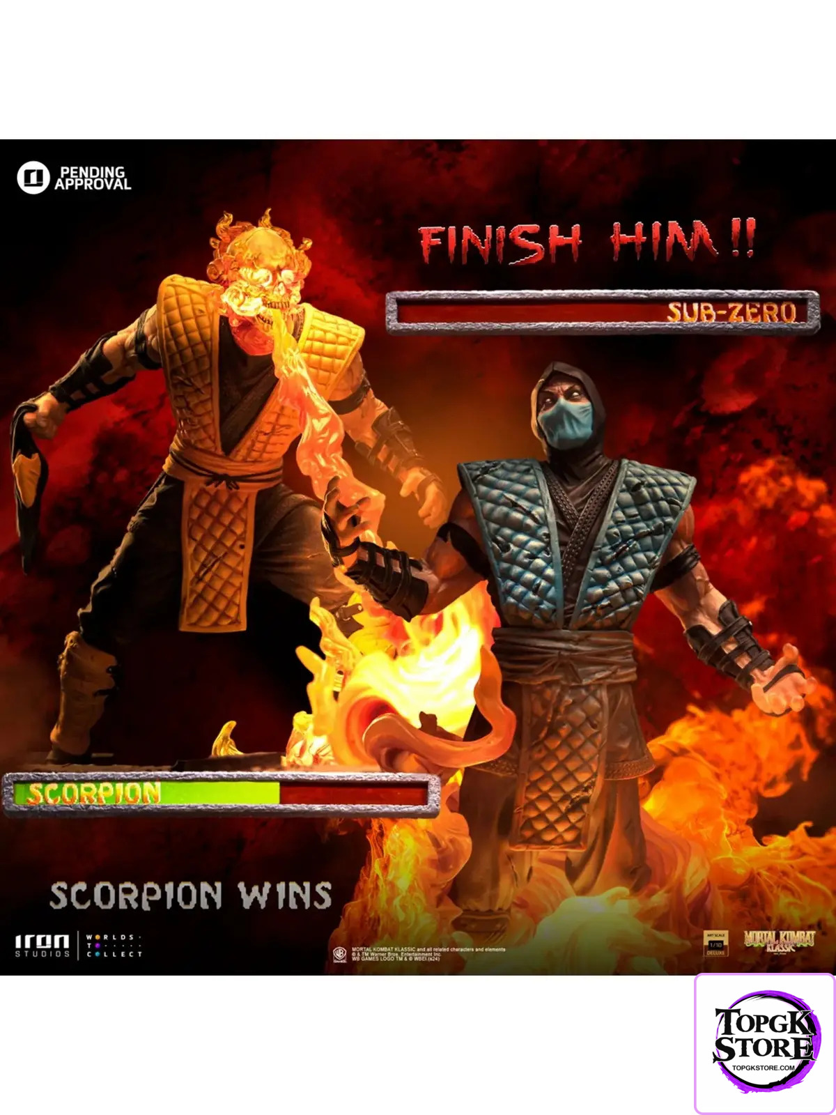 Iron Studio – Mortal Kombat 1/10 Scorpion Fatality MORTAL111324-10 (Licensed) - Photo 7 | TopGKStore