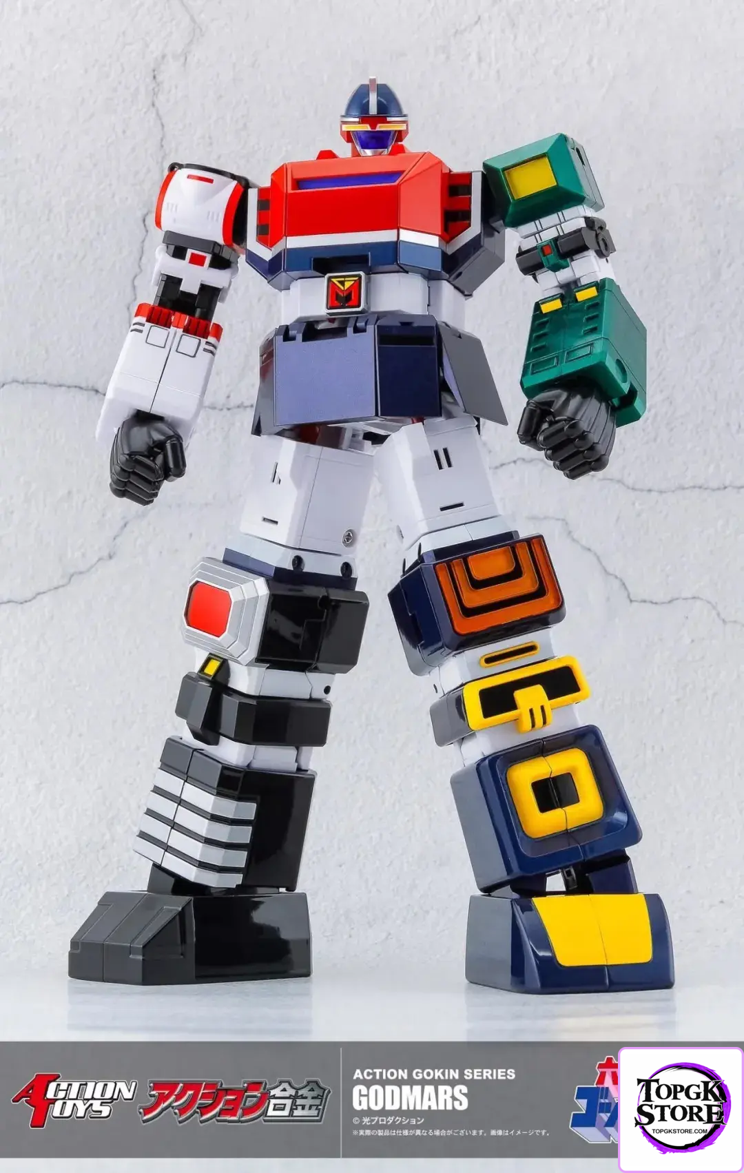 Action Toys – Original Six Gods Combined Thunder King Alloy Finished Model (Licensed) - Photo 7 | TopGKStore