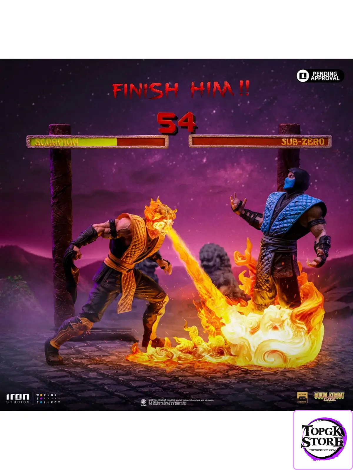 Iron Studio – Mortal Kombat 1/10 Scorpion Fatality MORTAL111324-10 (Licensed) - Photo 2 | TopGKStore