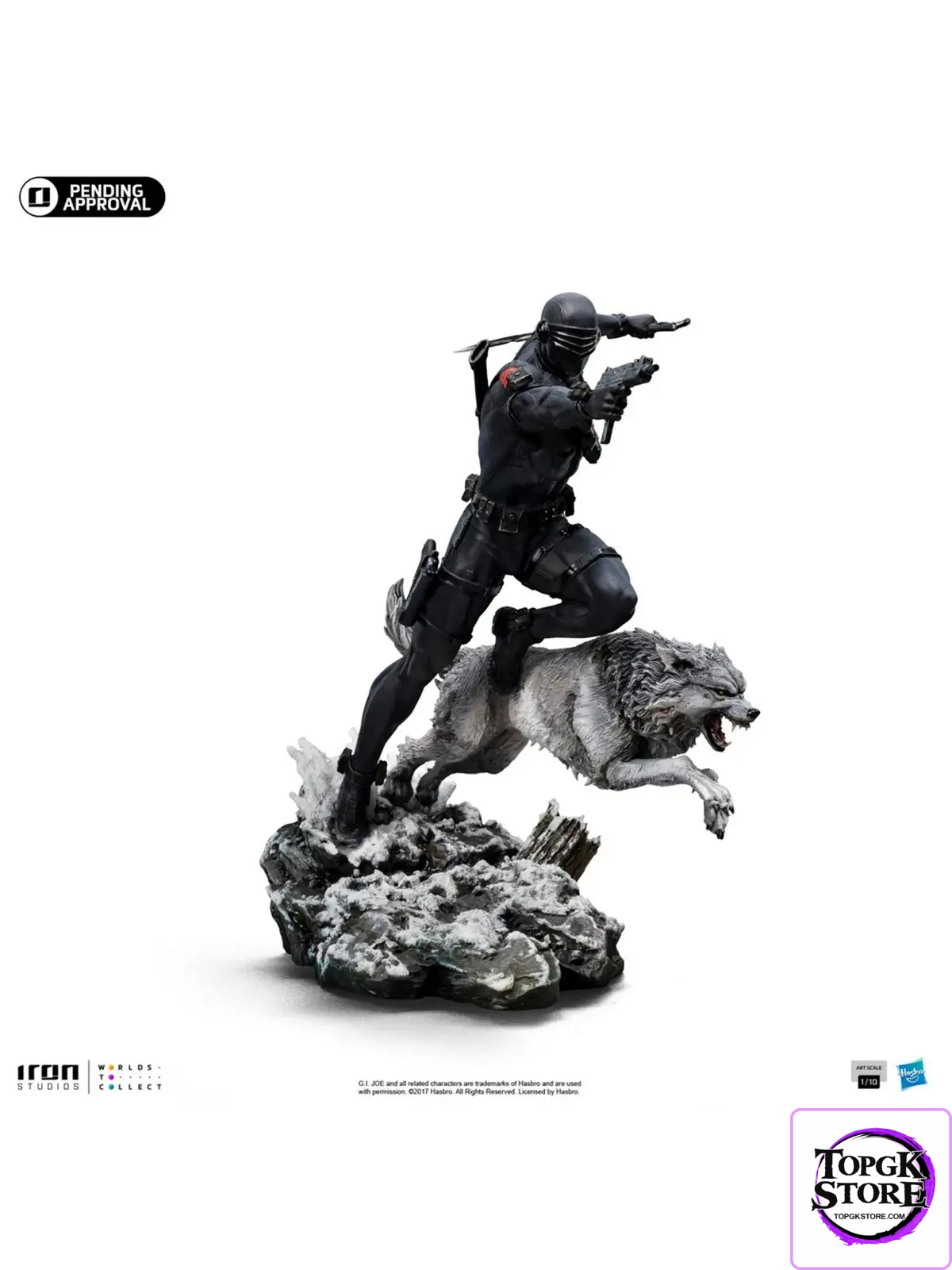 Iron Studio – G.I. Joe 1/10 Snake Eyes HASBR117024-10 (Licensed) - Photo 2 | TopGKStore