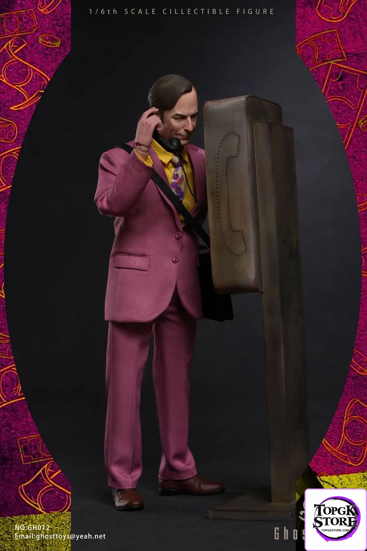 Ghost toys – Better Call Saul 1/6 Seductive Saul lawyer scale action figure GH-012 (Licensed) - Photo 3 | TopGKStore
