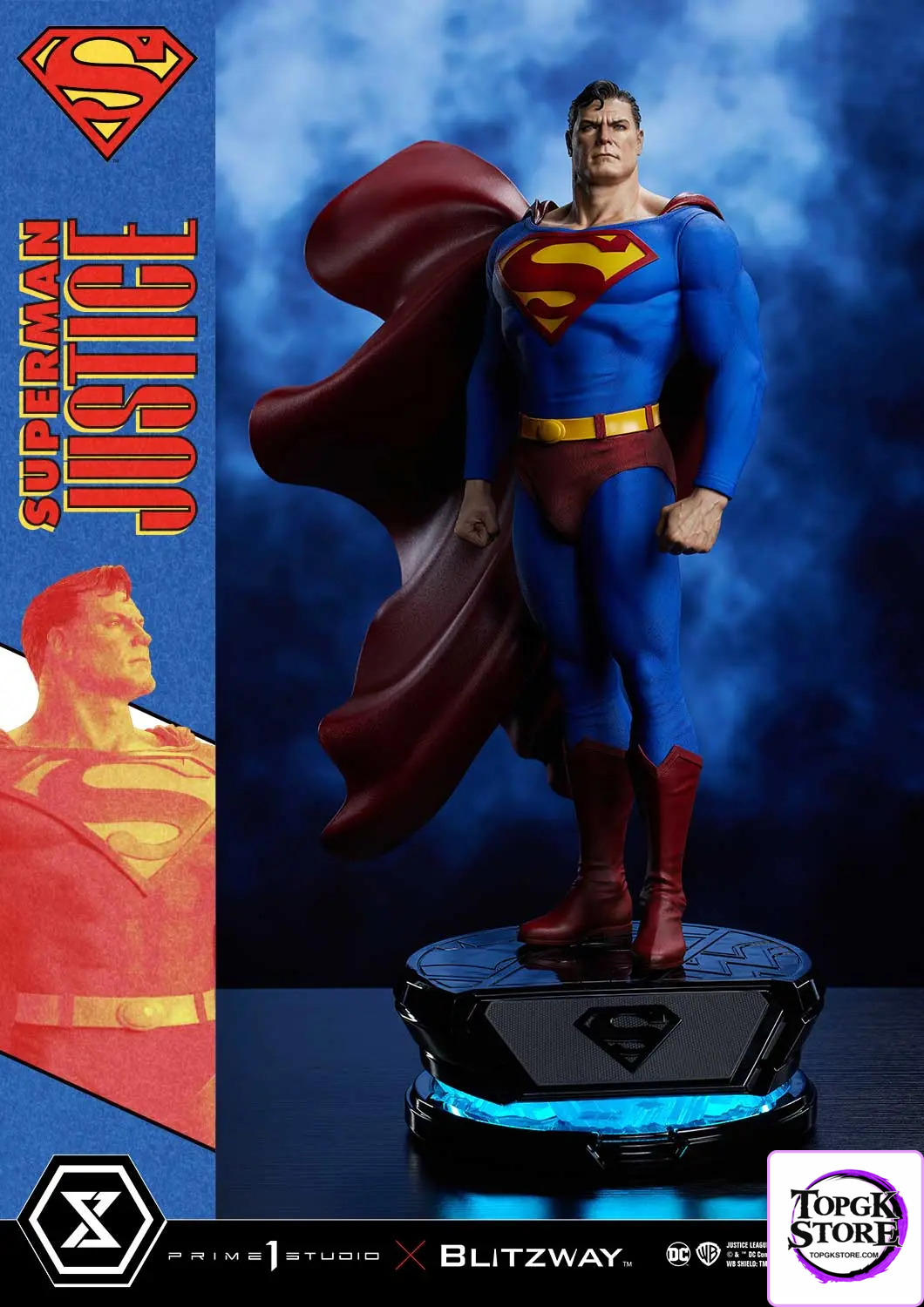 Prime 1 Studio – Premium Masterline Justice (Comics) Superman PMJS-01 (Licensed) - Photo 1 | TopGKStore