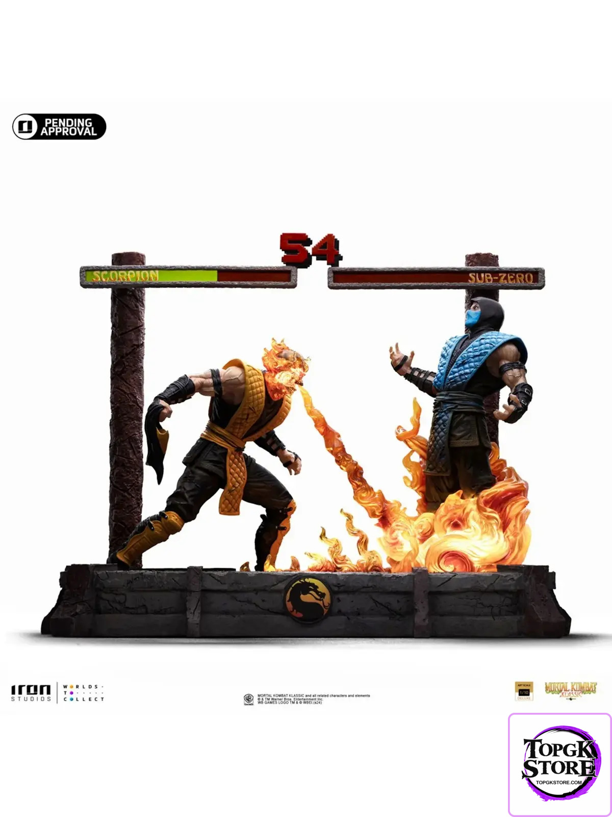 Iron Studio – Mortal Kombat 1/10 Scorpion Fatality MORTAL111324-10 (Licensed) - Photo 3 | TopGKStore