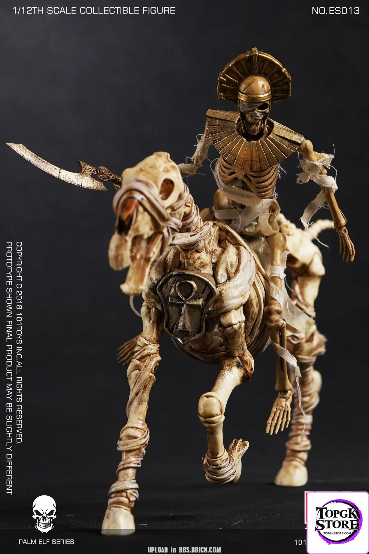 101Toys – Original PALM ELF SERIES- Skeleton Egyptian Mummy (Licensed) - Photo 6 | TopGKStore