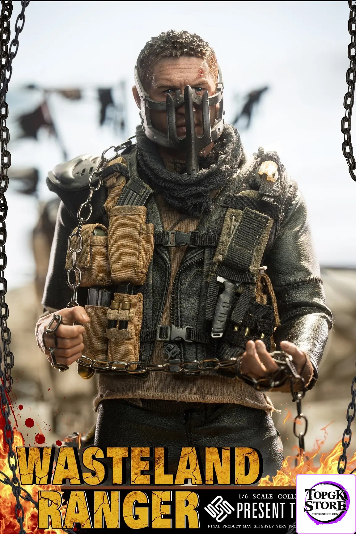 PRESENT TOYS – Wasteland 1/6 collectible toy – WASTELAND RANGER PT-sp56 (Licensed) - Photo 3 | TopGKStore