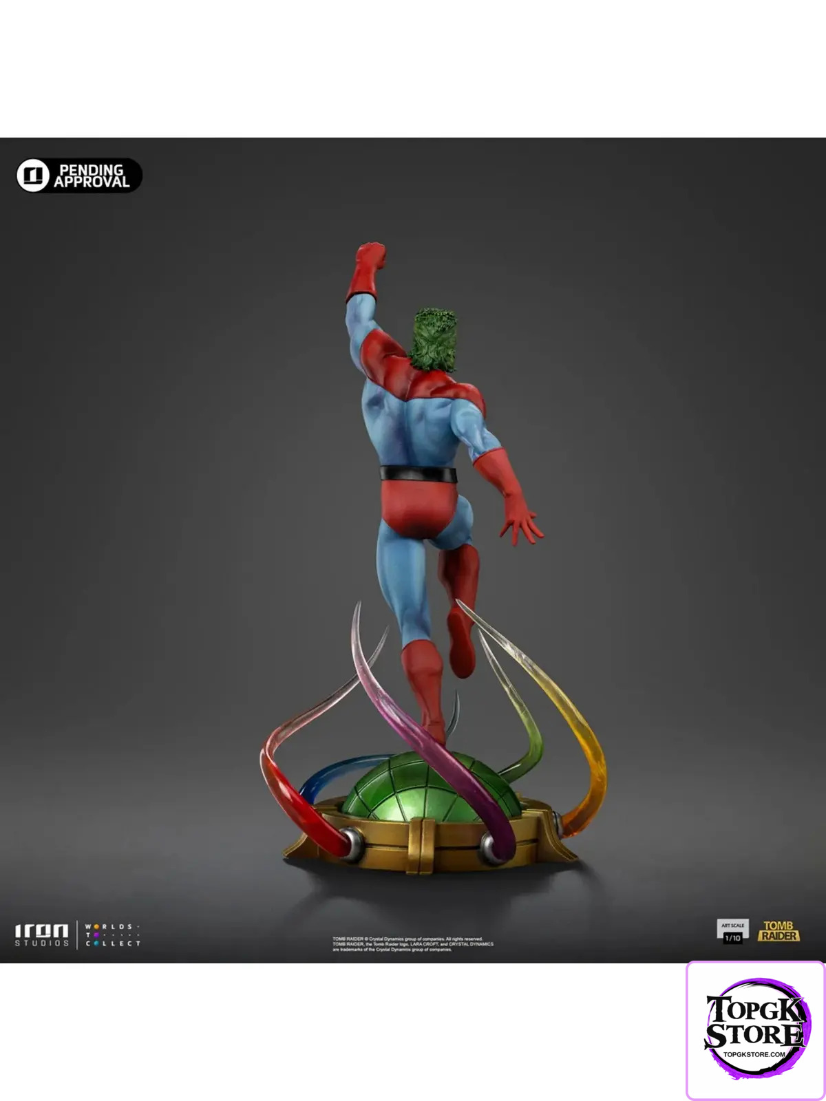 Iron Studio – Captain Planet and the Planeteers 1/10 Captain Planet Statue CAPPLT116124-10 (Licensed) - Photo 5 | TopGK